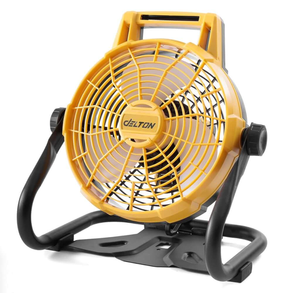 พัดลมไร้สาย 12 นิ้ว (พร้อมแบตเตอรี่) DELTON รุ่น MKT-01F TURBO FORCE 20V 12AH_0